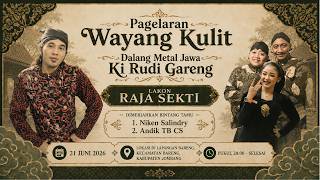 #LIVE WAYANG KULIT DALANG KI RUDI GARENG - BT NIKEN SALINDRY & ANDIK TB - Bareng, Jombang