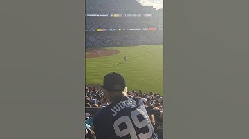 The J U D G E #mlb #yankees #aaronjudge #shorts