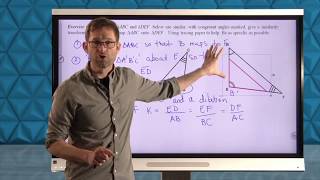Famous Common Core Geometry.Unit #7.Lesson #4.Similarity Profile