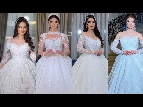 أحدث فساتين زفاف ملكية 2025