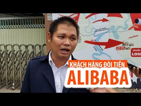 Video Lái Innova giăng băng rôn đòi công ty Alibaba trả lại... - youtube