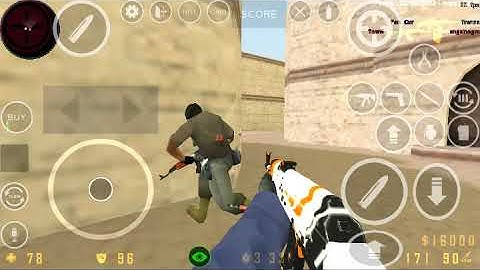 Cs 1.6 csgo mobile deadmatch gameplay