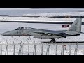 2021.2.5 三沢基地 F-15 アラート機交代のため千歳基地に帰投！！