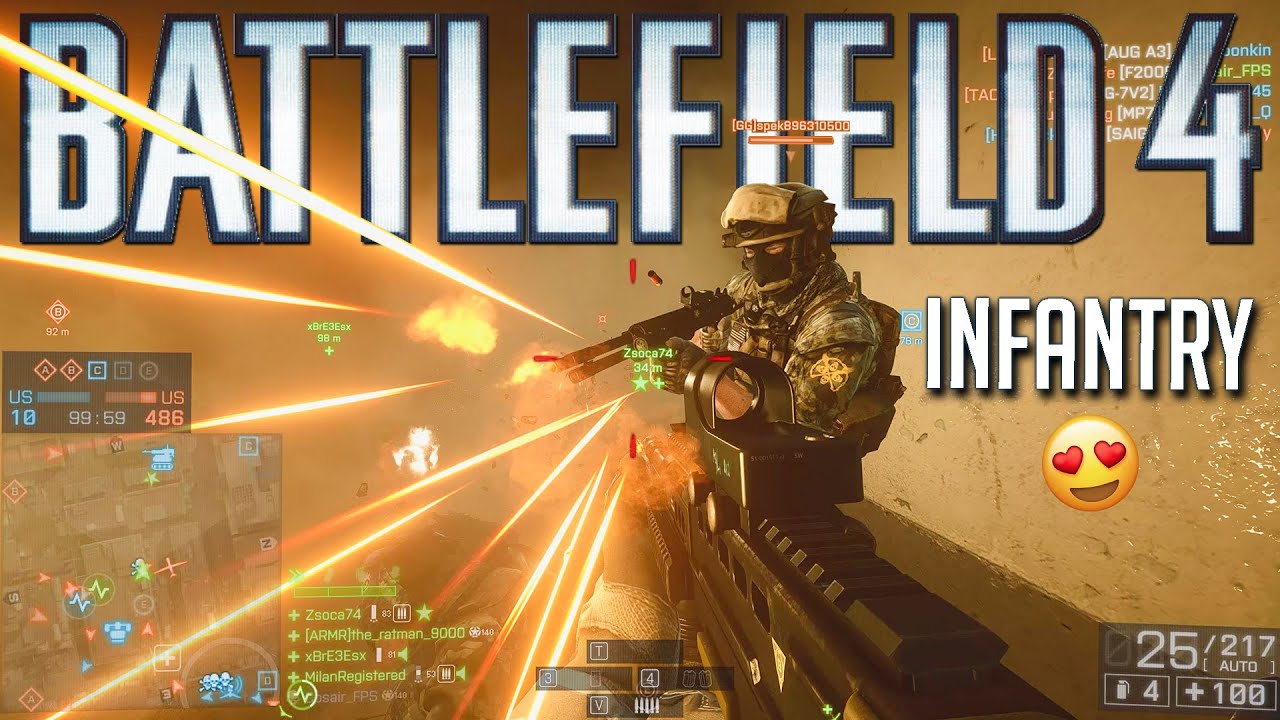 Battlefield 4 infantry has it all!