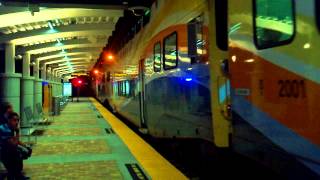 P-319 arriving to sand lake rd sunrail station