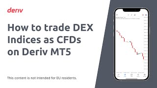 How to trade DEX Indices as CFDs on Deriv MT5 (non-EU clients)