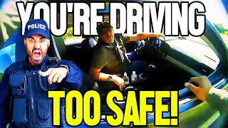 Pulled Over For Driving Too Safely