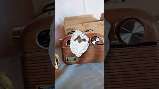Unboxing iBELL FM700BT Portable FM Radio Bluetooth Speaker, USB, SD Slt, MP3 Player, Dynamic Speaker