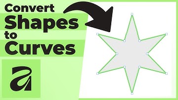 How to Convert SHAPES to CURVES  in Affinity Studio 2025 – Easy Tutorial!