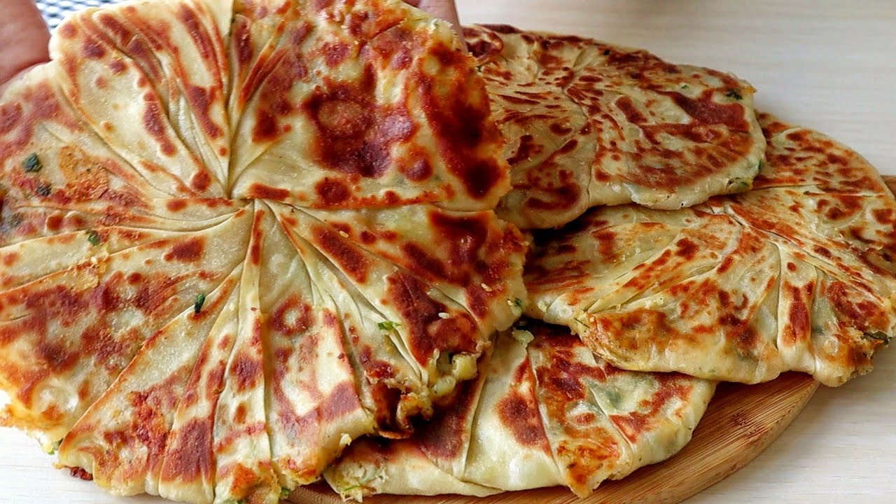PRATİK????ÇOK LEZZETLİ EL AÇMASI ????TAVA BÖREĞİ TARİFİ İDDİA EDİYORUM YİYENLER SİZDEN TARİFİNİ İSTEYECEK????