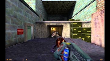 Half-Life Source "Hard" maxed graphics 4K / 2160p Walkthrough PART 21 - Spawning Vortigaunts