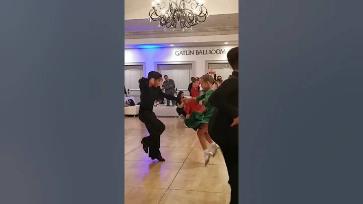 Olivia & Christian #usnational #dancecompetition #dance #jive #ballroomdance #blackpool #kids - 天天要聞