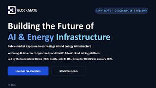 Blockmate Ventures Inc. (OTCQB: MATEF | TSXV: MATE): Virtual Investor Conferences Update