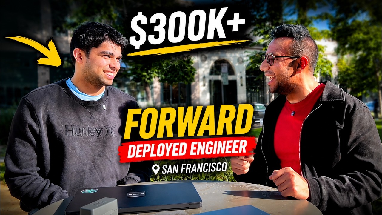 Meet Forward Deployed Engineer! (Hottest Job in Silicon Valley)