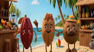 Coco, Nut, and Coconut Dance Party! 🥥 Fun Music Video for Kids | Zazzi Productions