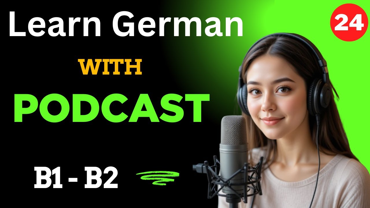 Podcast auf Deutsch B1 - B2 | Episode 24 | Im Café - YouTube