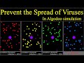 Prevent the spread of Viruses in Algodoo #marblerace #marblerun #algodoo