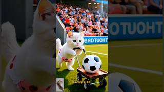 Billu Cats Mischief Shocks The Football Players Ai Cat Story