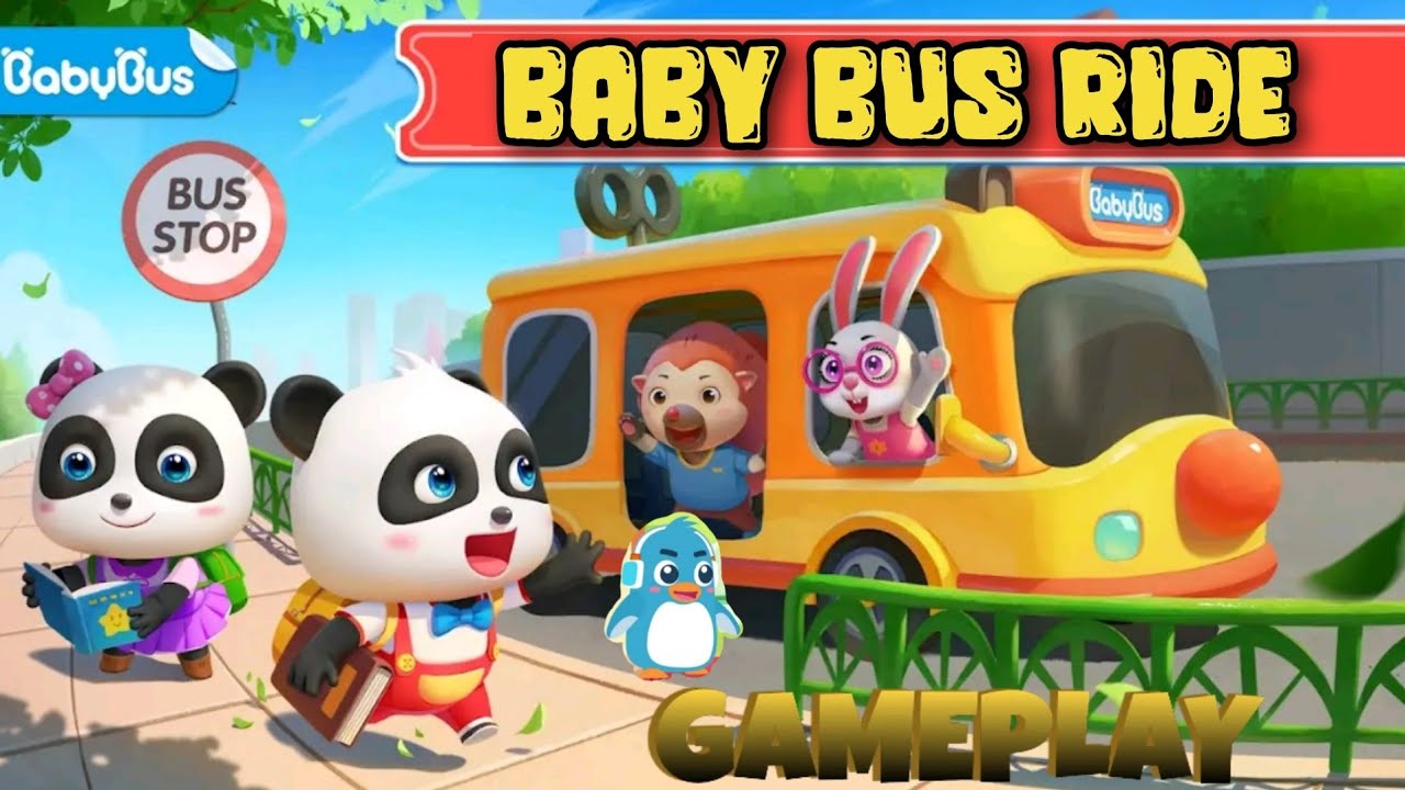 Baby Bus Ride Kids Game Baby Bus Nursery Rhymes EXOR YTF YouTube