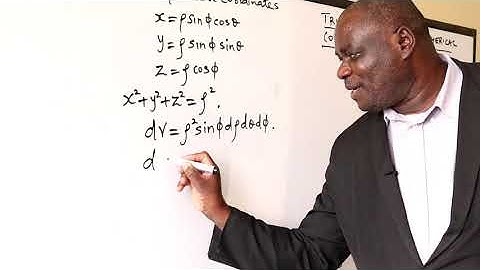 TRIPLE INTEGRALS IN SPHERICAL COORDINATES