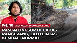 Current Condition of Cadas Pangeran National Road After Being Buried by Landslide Material | AKIS...