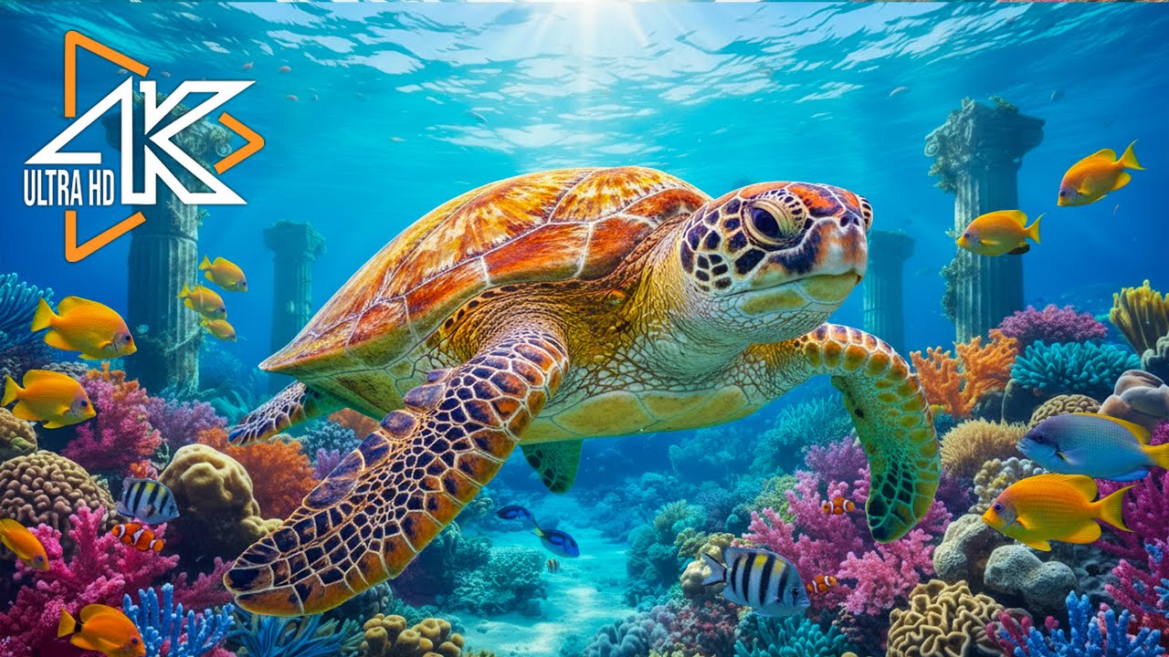 The Hidden Calm of the Ocean Revealed in 4K ULTRA HD – Natural Motion and Serene Colors