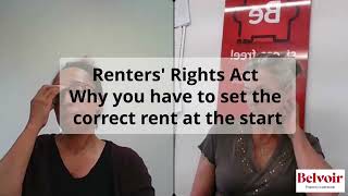 Why you have to set the correct rent at the start
