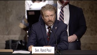 Sen. Rand Paul Introduces Judge Walker at Nomination Hearing - May 6, 2020