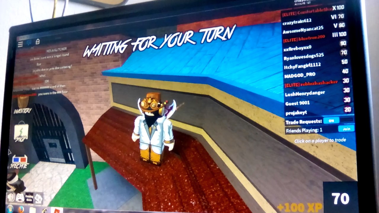 Going for a new Godly MM2 gameplay Last Knife Box 5 unbox YouTube