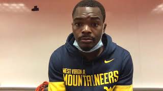 BlueGoldNews.com: WVU Football Leddie Brown Oklahoma State Postgame 9/26/20