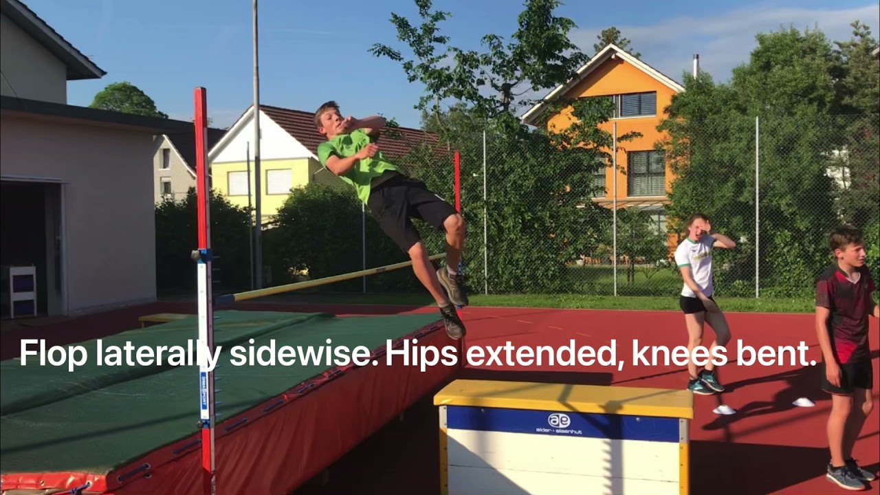 High Jump Made Simple, The Right Rotation Exercise No. 11 Flop