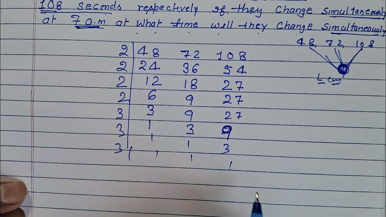 Class 6 exercise 3 7 q 6 the traffic lights a three different