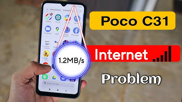 How to Fix Poco C31 Internet Problem | Poco C31 Data ON But Internet Not Working Solution