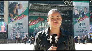 Youth Speaks At Youth Day In Orlando Stadium, Soweto