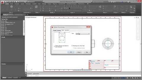 AutoCAD Mechanical - Dimension in-place editor