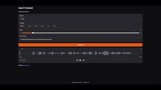 Code Guide: Setting up MeloTTS & Conda on Windows for local web-based TTS