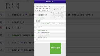 Python Series | Lesson 47 | Machine Learning | AI | Tutorials #shorts