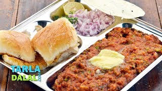 Pav bhaji originated in mumbai. is a quick snack available on every
street corner. recipe link :
http://www.tarladalal.com/pav-bhaji-%28-mumbai-roa...