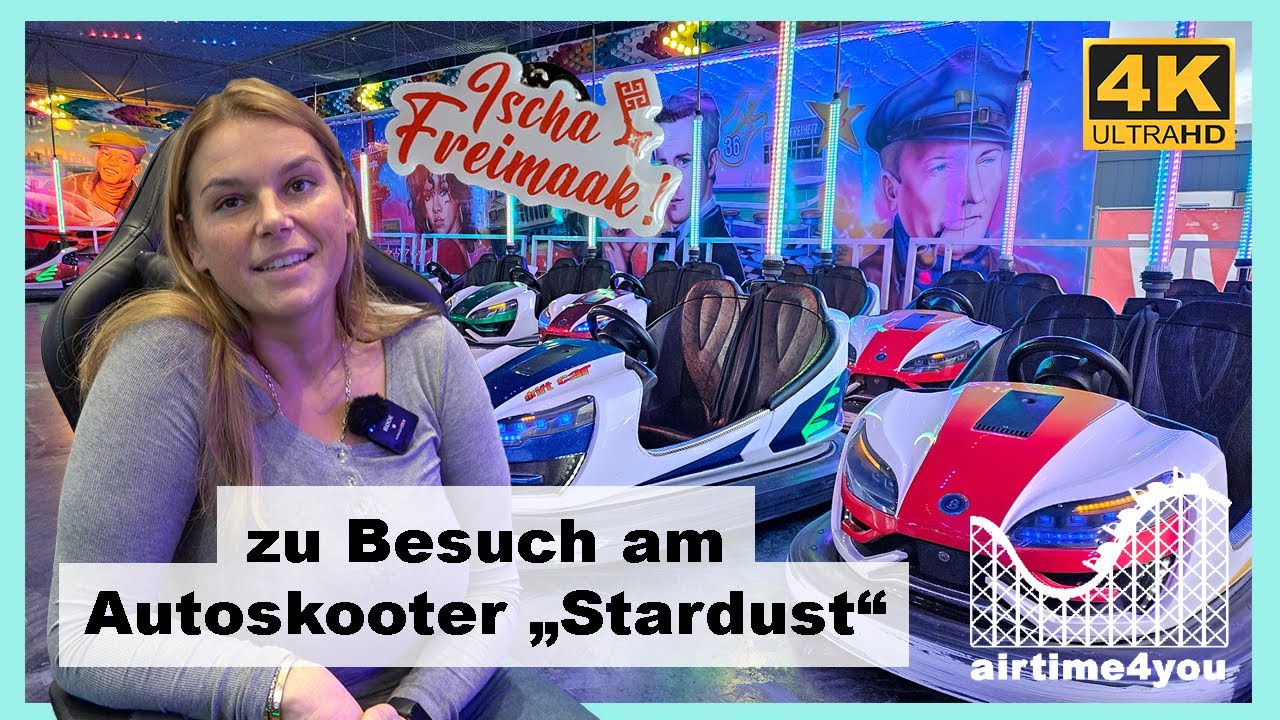 Zu Besuch am Autoskooter STARDUST - Bremer Freimarkt - 30.10.2024 - Interview - 4K
