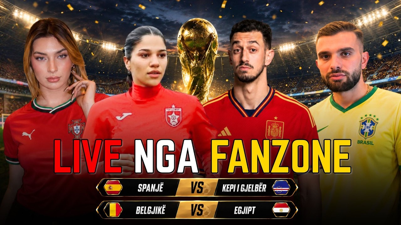 LIVE nga Andale FanZone: Botërori i golave, nata e Spanjës dhe Belgjikës | Andale Botërori 4