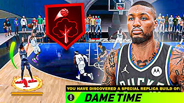 DAMIAN LILLARD BUILD is INSANE in NBA 2K25 - 99 3PT - LEGEND LIMITLESS RANGE is UNSTOPPABLE