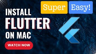 How To Install Flutter on Mac 2025 | Flutter Tutorial