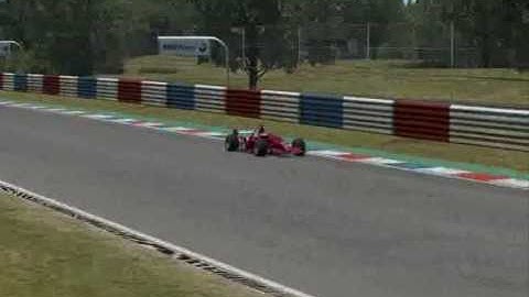 LFS : Tyre Lock Up Slow Motion (Aston Historic Circuit)