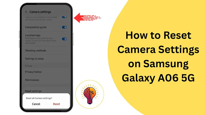 How To Reset Camera Settings on Samsung Galaxy A06 5G | Step-by-Step Guide 2025!
