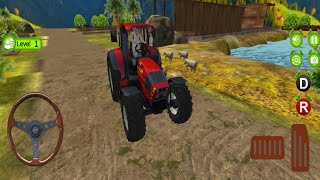 Rural Rovers Farming Odyssey || Tractor Drive Simulator Android Gameplay screenshot 4