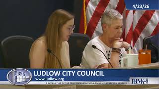 Ludlow City Council - April 23 2026