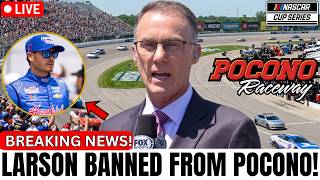 JUST REVEALED! TERRIBLE NEWS — Kyle Larson Gone From Pocono And The Truth Nobody Is Covering