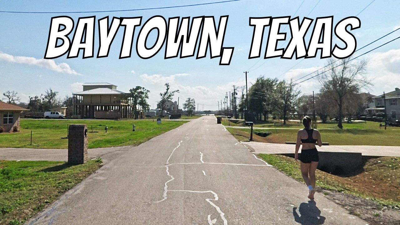 Baytown, Texas! Drive with me through a Texas town!