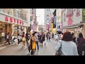 [4K] Walking around Myeongdong food street│Seoul, Korea