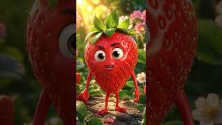 fun with strawberry 🍓.#shortsvideo #ai #trending #halku #halkure #newshorts #3danimation #ai